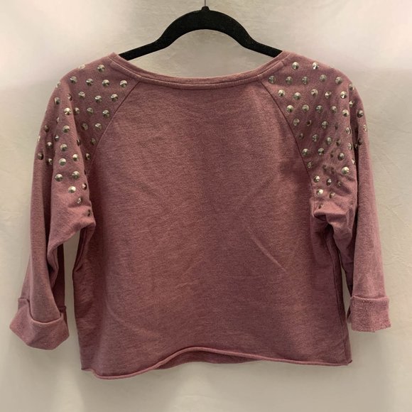 Topshop crop crew neck - size 2 - lightly worn - Picture 4 of 4